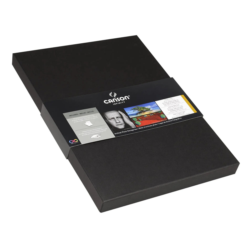 Canson Archivboxen DIN A4 & DIN A3+ Archivboxen für Fotos & Dokumente