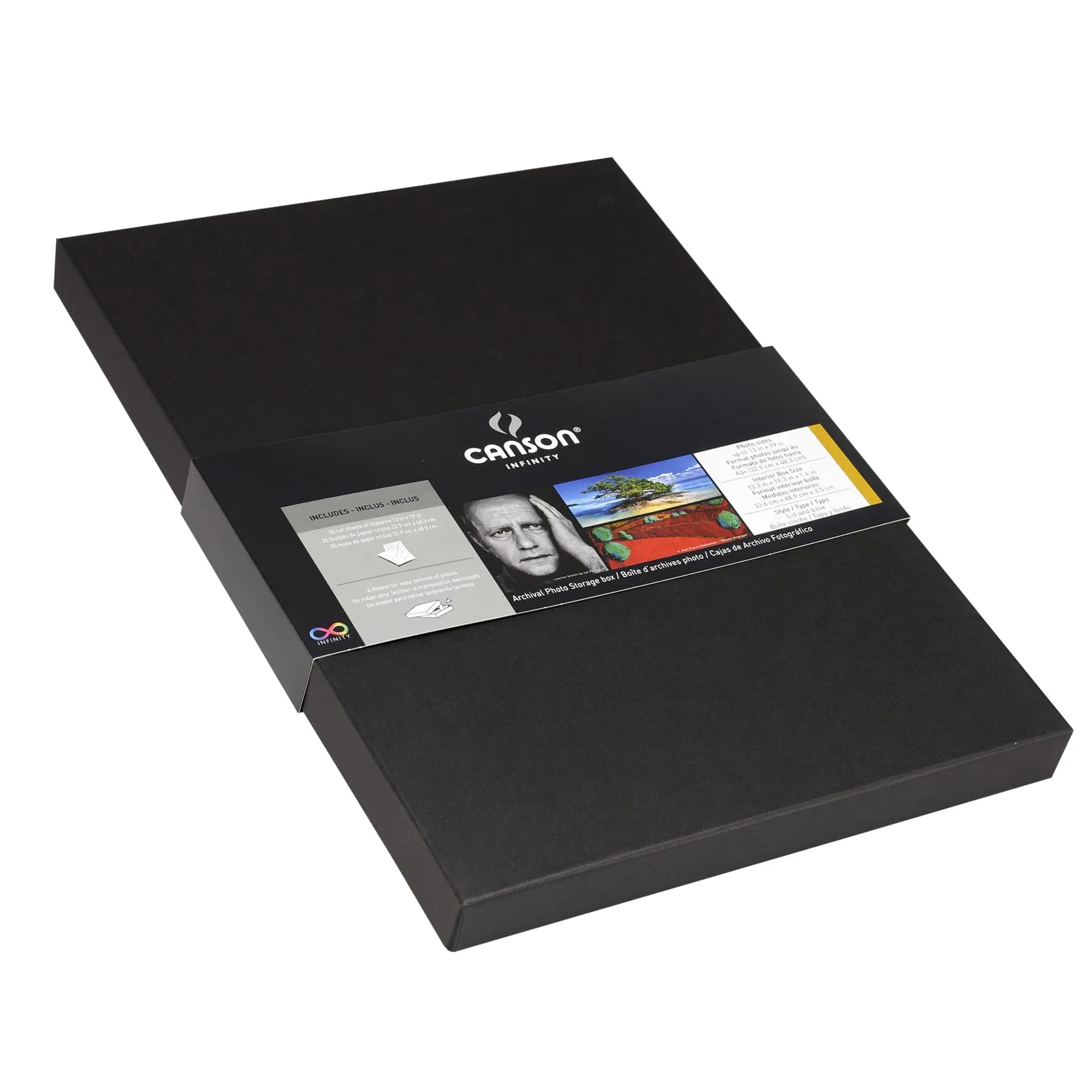 Canson Archivboxen DIN A4 & DIN A3+ Archivboxen für Fotos & Dokumente