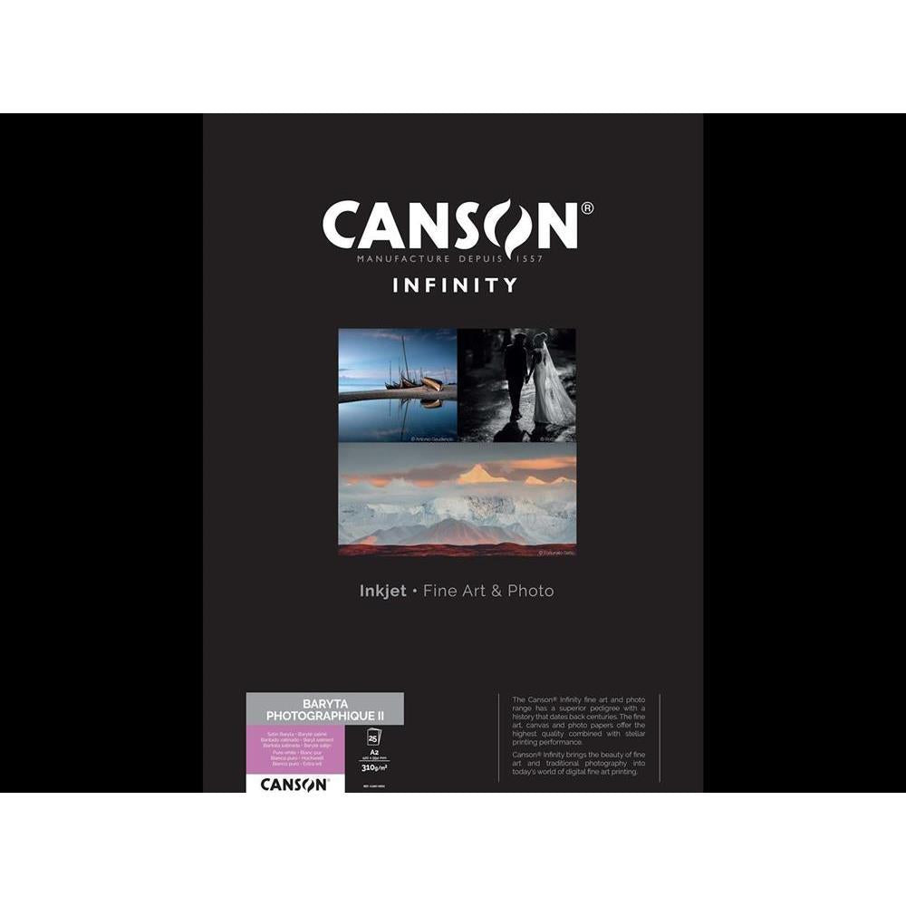 Canson Infinity Baryta Photographique II Satin 310 gsm