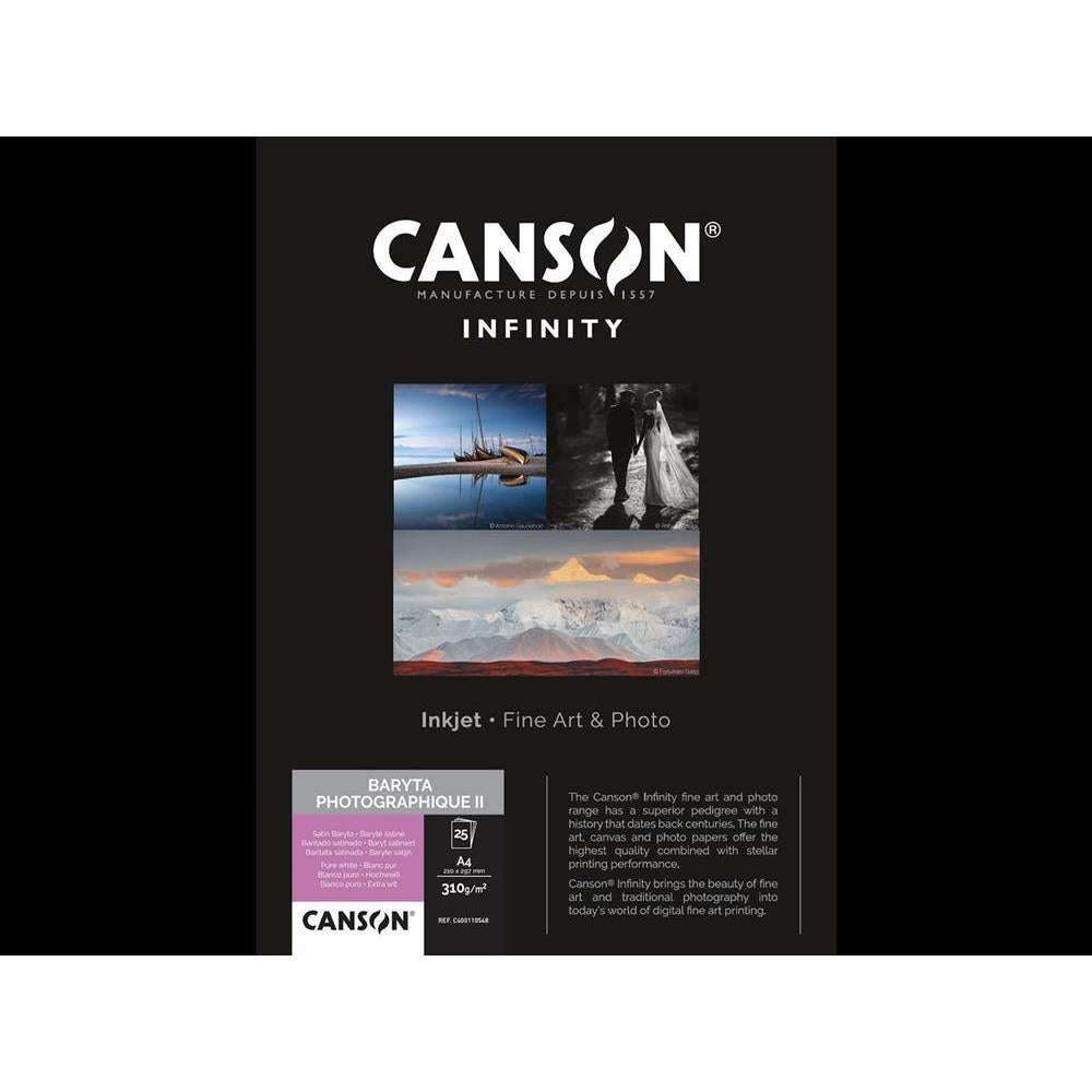 Canson Infinity Baryta Photographique II Satin 310 gsm