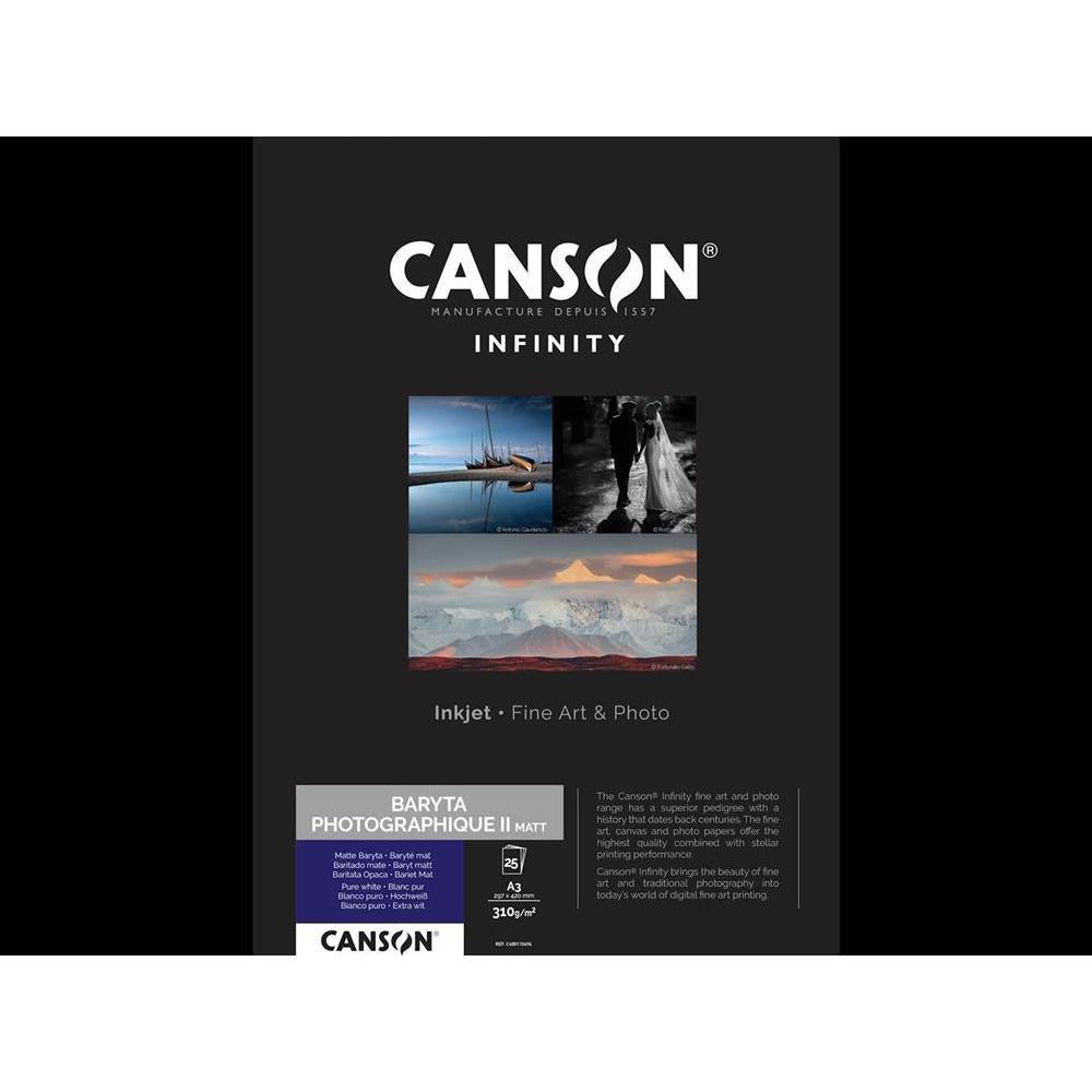 Canson Infinity Baryta Photographique II Matt 310 g/m² Fine-Art Inkjetpapier