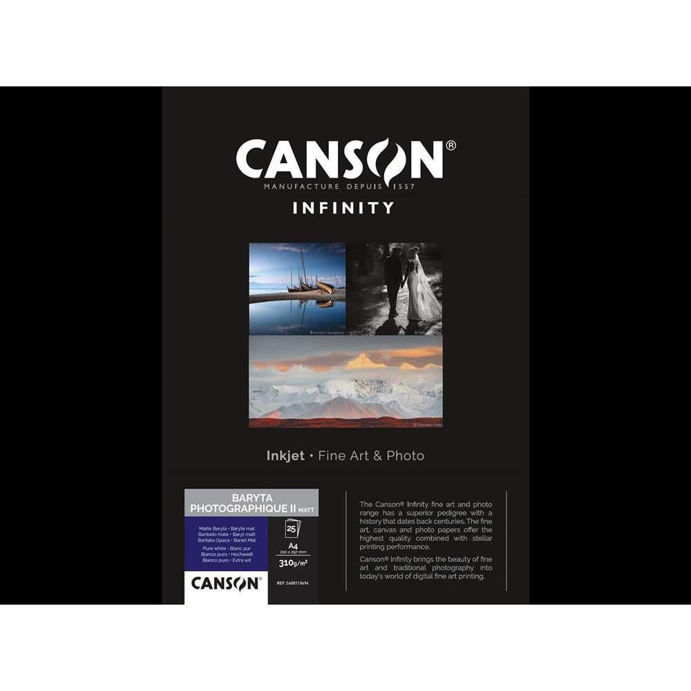 Canson Infinity Baryta Photographique II Matt 310 g/m² Fine-Art Inkjetpapier