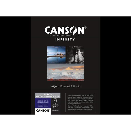 Canson Infinity Baryta Photographique II Matt 310 g/m² Fine-Art Inkjetpapier