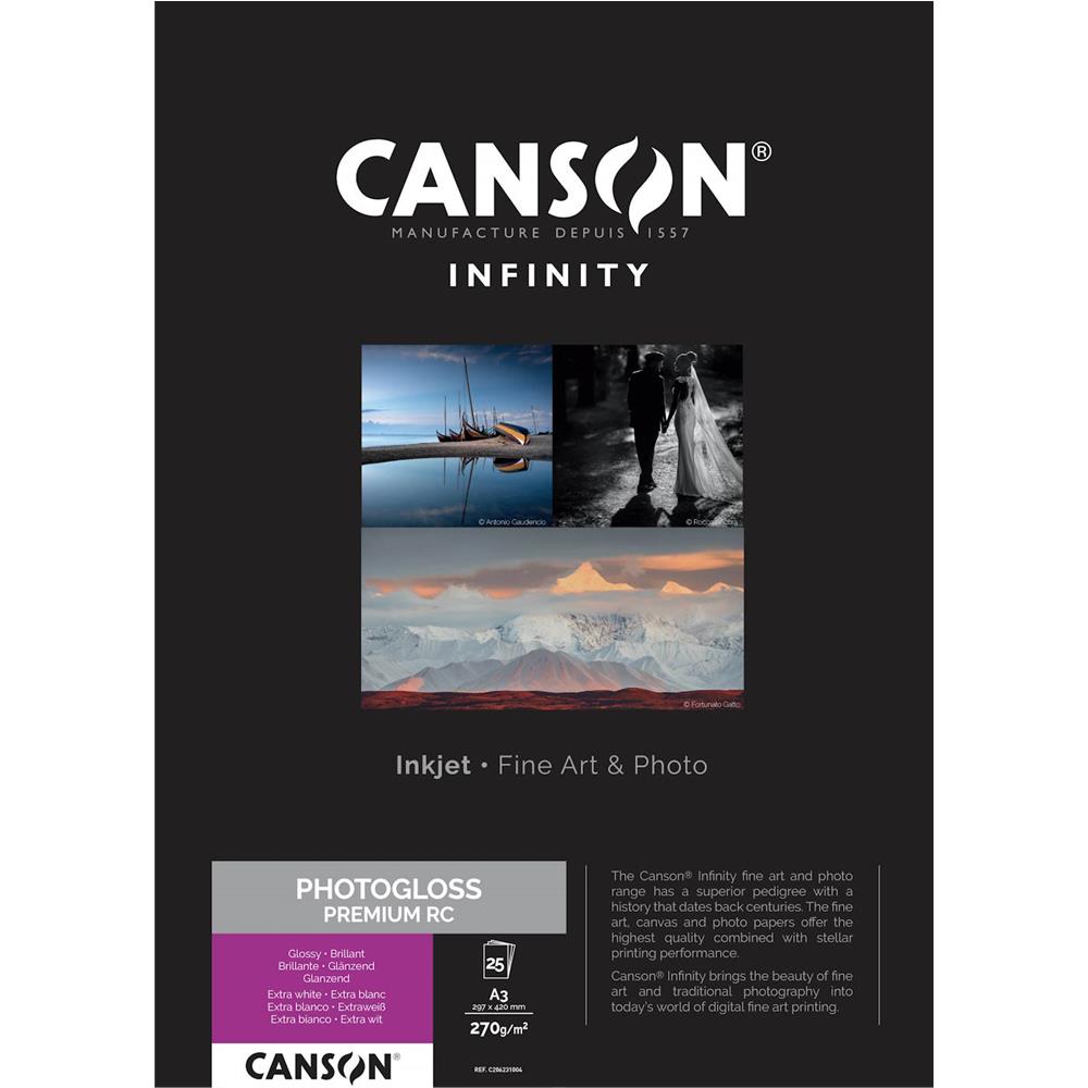 Canson Infinity PhotoGloss Premium RC 270 gsm
