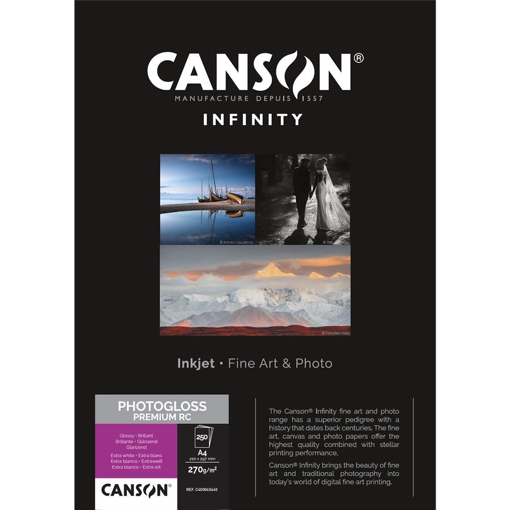 Canson Infinity PhotoGloss Premium RC 270 gsm