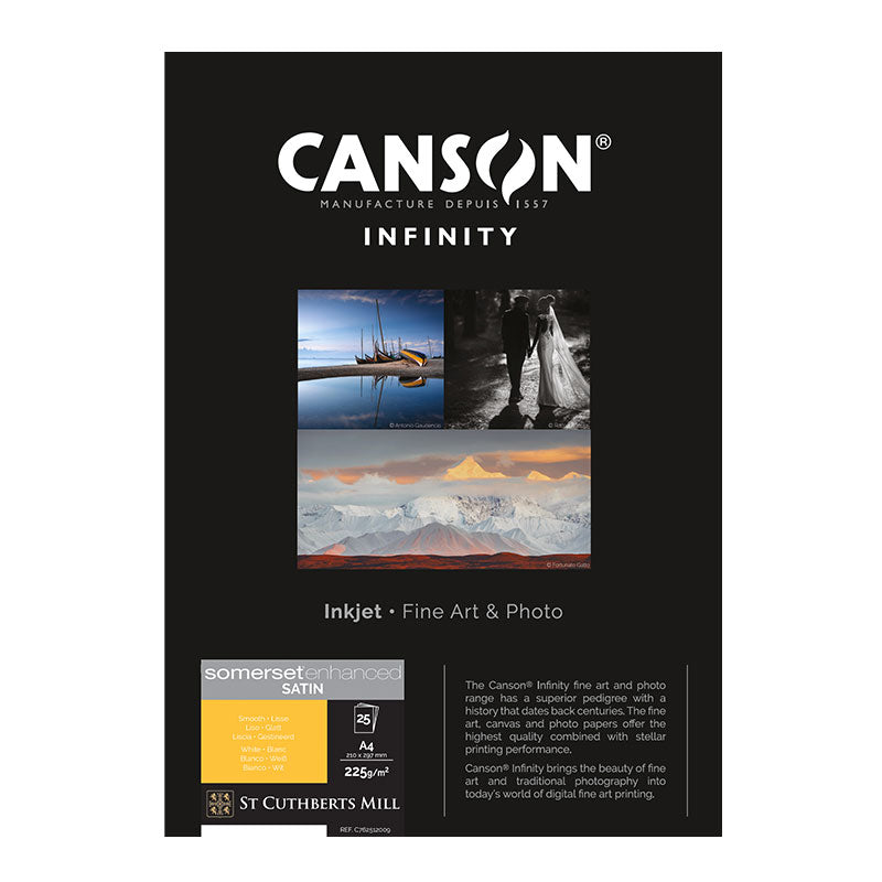 Canson Infinity Somerset ENHANCED Satin 330 gsm
