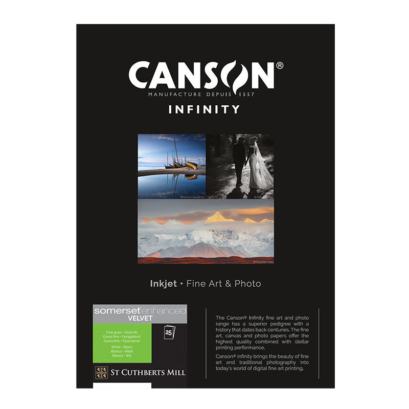 Canson Infinity Somerset ENHANCED VELVET 225 gsm