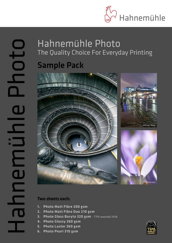 Hahnemühle Sample Pack / Muster Photo