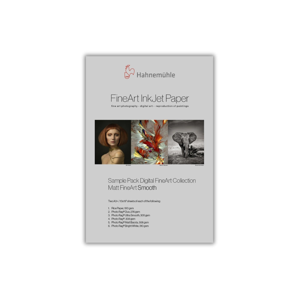 Hahnemühle Sample Pack Matt FineArt Smooth